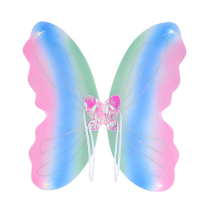 Ailes de Fée Arc-en-ciel avec Paillettes - Accessoire Enfant