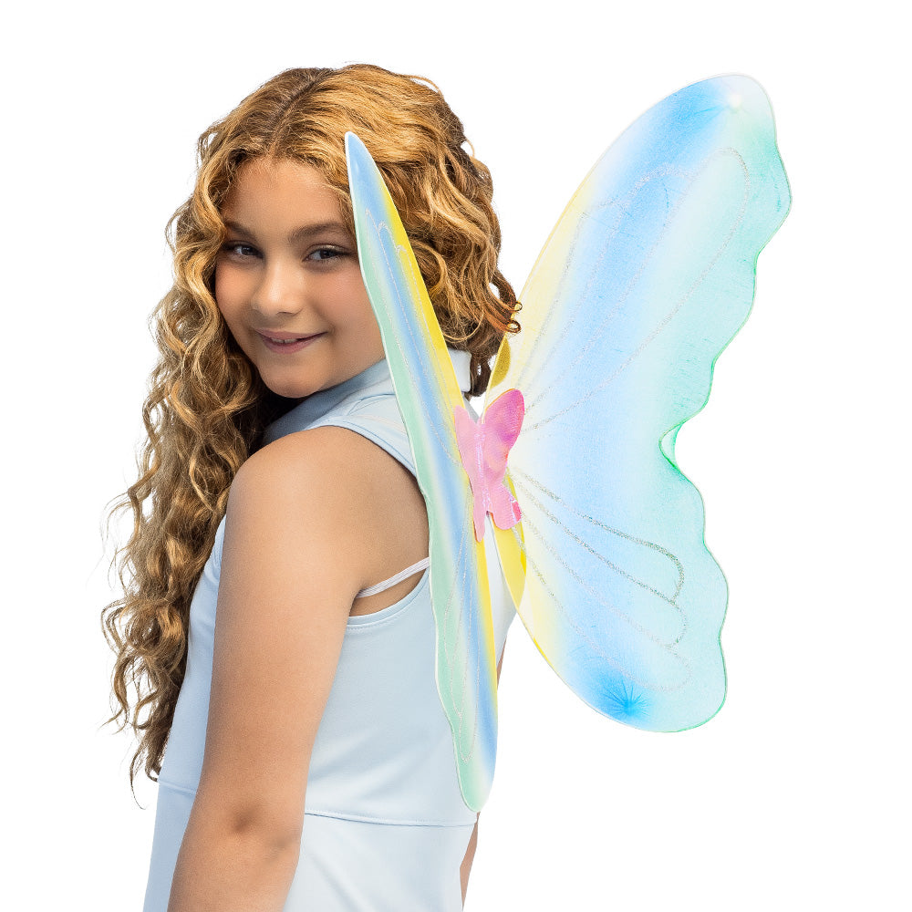 Ailes de Fée Arc-en-ciel avec Paillettes - Accessoire Enfant