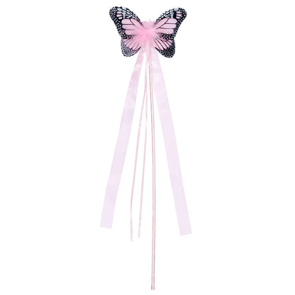 Ailes de Papillon Féerie avec Baguette Magique - Déguisement Enfant