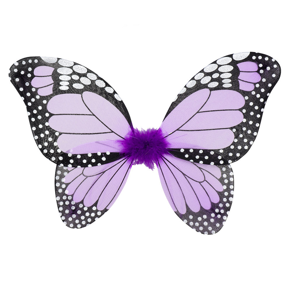 Ailes de Papillon Féerie avec Baguette Magique - Déguisement Enfant