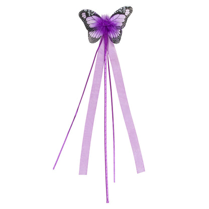 Ailes de Papillon Féerie avec Baguette Magique - Déguisement Enfant
