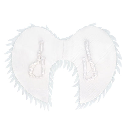 Ailes d'Ange Blanches Pailletées - Accessoire Déguisement