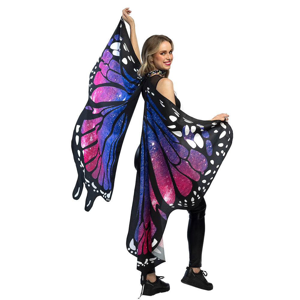 Ailes de Papillon Monarque Scintillantes - Déguisement Adulte