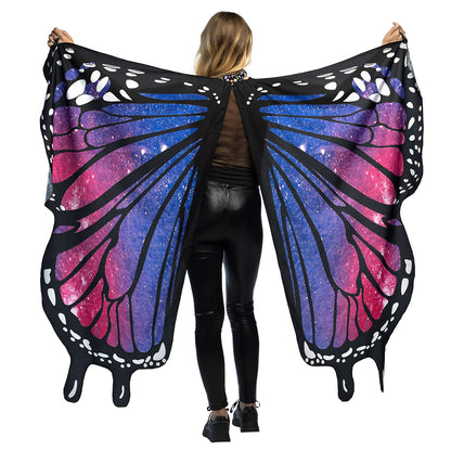 Ailes de Papillon Monarque Scintillantes - Déguisement Adulte