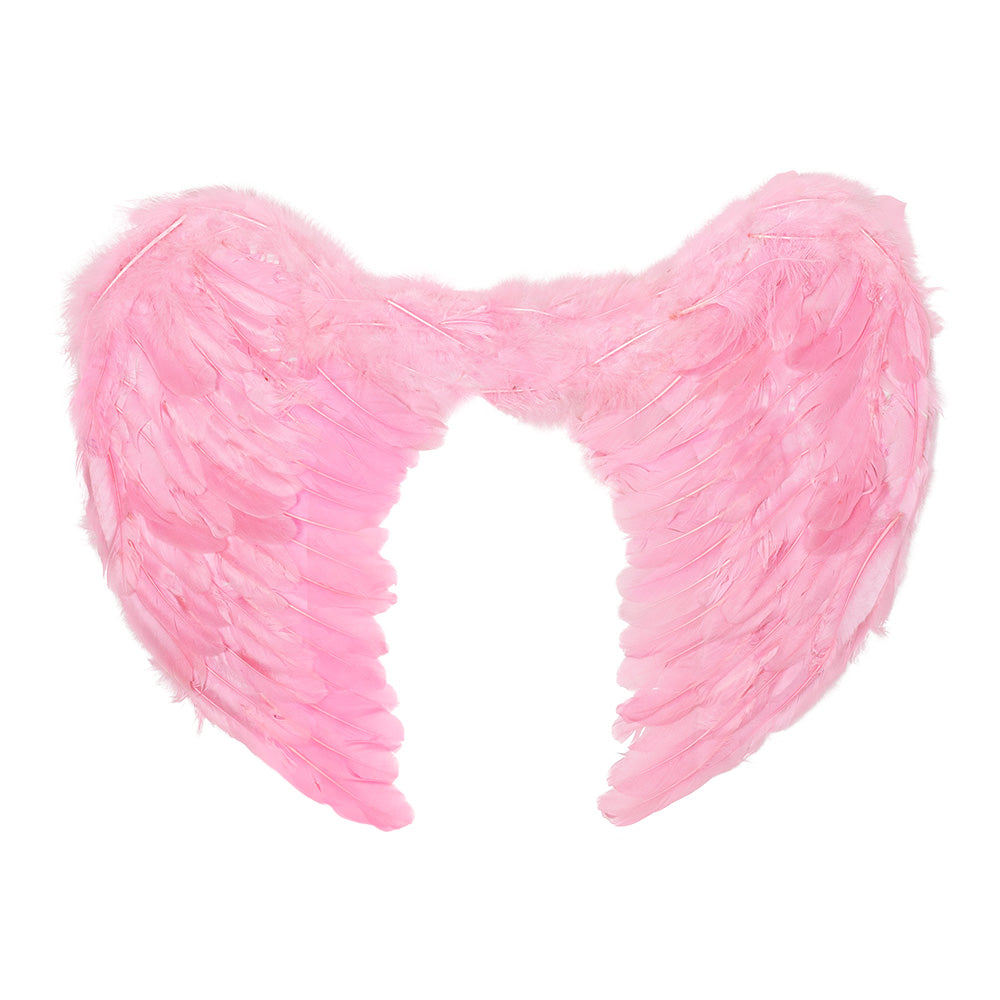 Ailes d'Ange Rose Fluo - Accessoire Déguisement Adulte