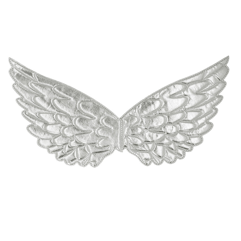 Ailes d'Ange Paillettes Argentées - Déguisement Enfant & Adulte