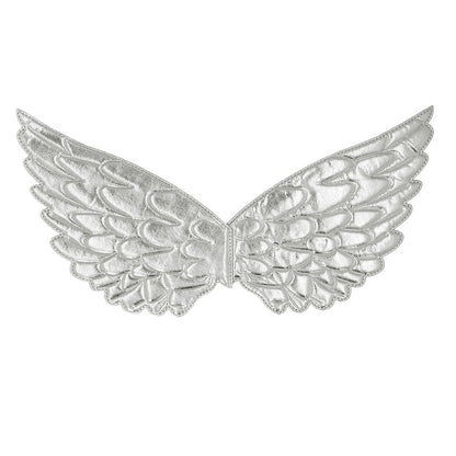 Ailes d'Ange Paillettes Argentées - Déguisement Enfant & Adulte