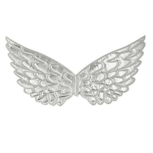 Ailes d'Ange Paillettes Argentées - Déguisement Enfant & Adulte