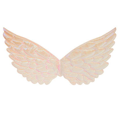 Ailes d'Ange Paillettées Rose et Or - Déguisement Enfant