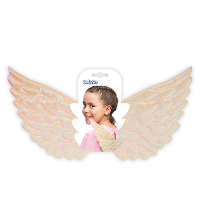 Ailes d'Ange Paillettées Rose et Or - Déguisement Enfant