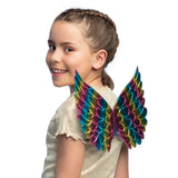 Ailes Arc-en-ciel Irisées - Déguisement Féerie Multicolore