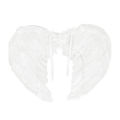 Ensemble Ailes d'Ange Blanc - Auréole & Ailes pour Déguisement
