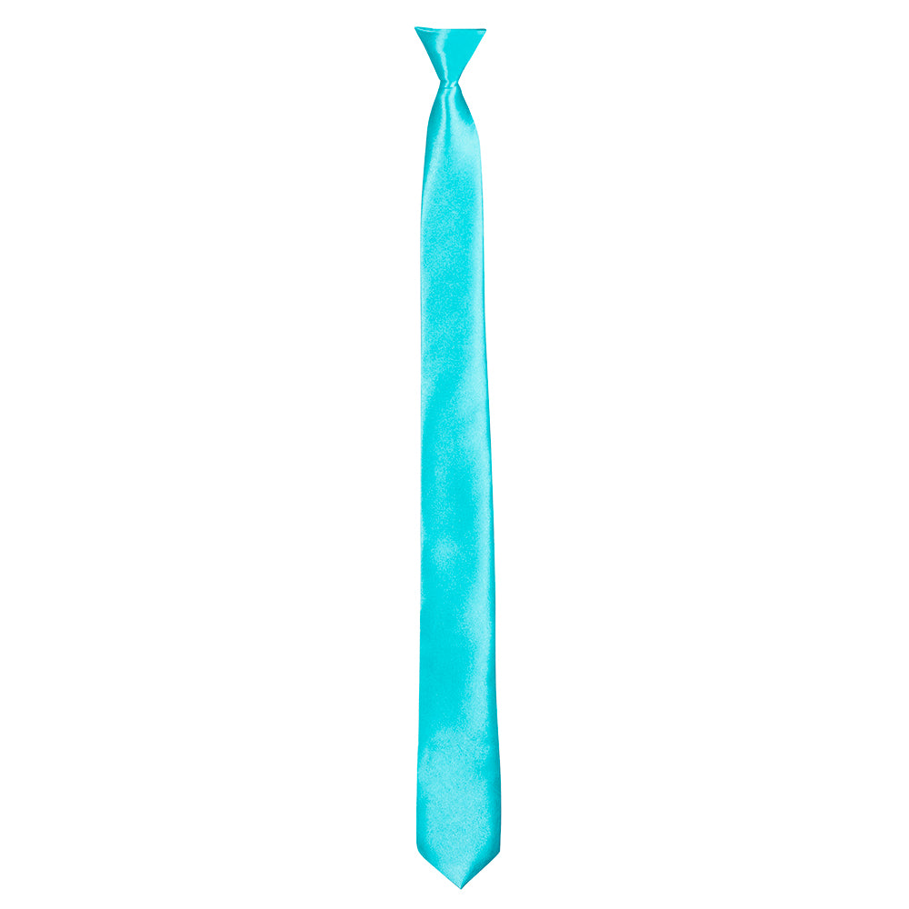 Cravate Fluo Brillante - 4 Couleurs Vives pour Déguisement