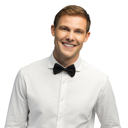 Nœud Papillon Noir Élégant - Accessoire Soirée Chic