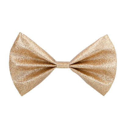 Nœud Papillon Paillettes Or - Accessoire Soirée Élégant