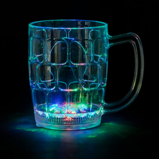 Chope LED Lumineuse 55cl - 3 Modes de Lumière RGB