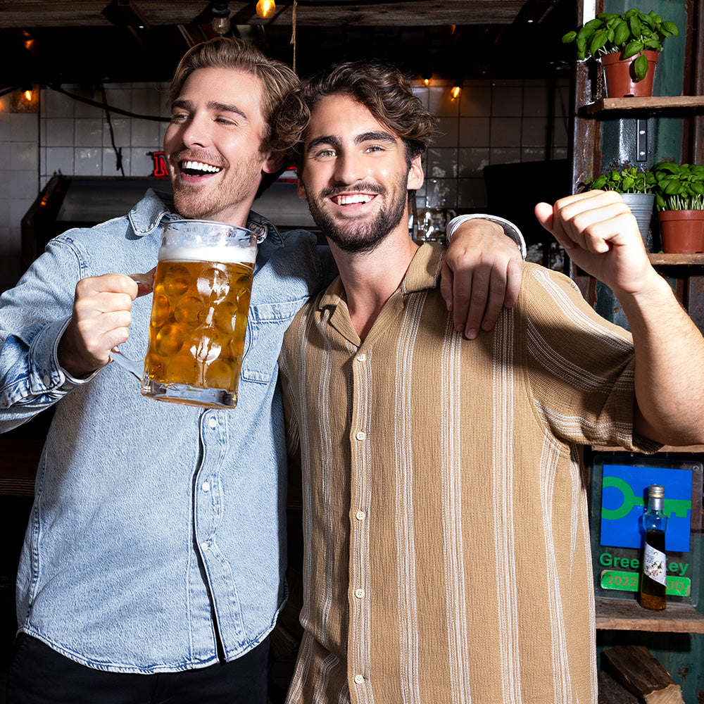 Chope de Bière Bavaroise 1L - Verre Typique Oktoberfest
