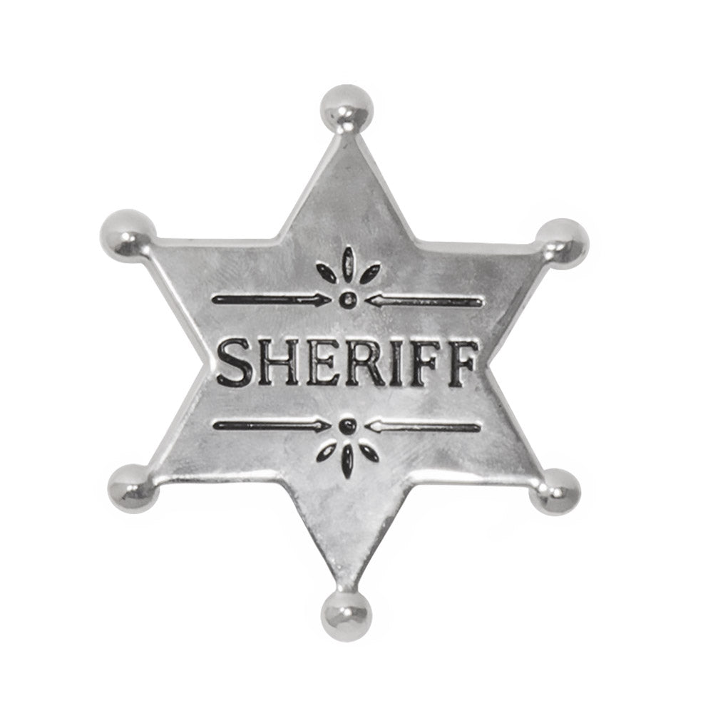 Bolo Tie Sheriff 2 pièces - Accessoire Western Cowboy