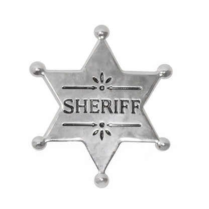 Bolo Tie Sheriff 2 pièces - Accessoire Western Cowboy
