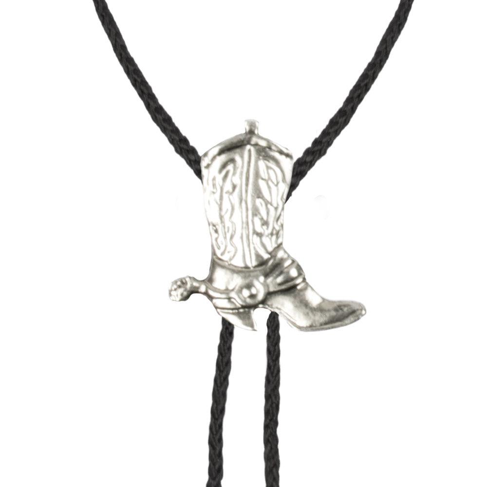 Bolo Tie Cowboy Boots Western - Accessoire Western Authentique