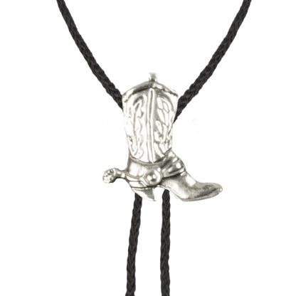 Bolo Tie Cowboy Boots Western - Accessoire Western Authentique