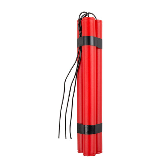 Dynamite Rouge avec Mèche - Accessoire Fête Explosif