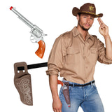 Kit Cowboy Complet avec Revolver et Holster Western