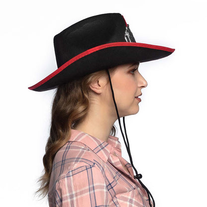 Chapeau Cowboy Sheriff Adulte - 5 modèles assortis