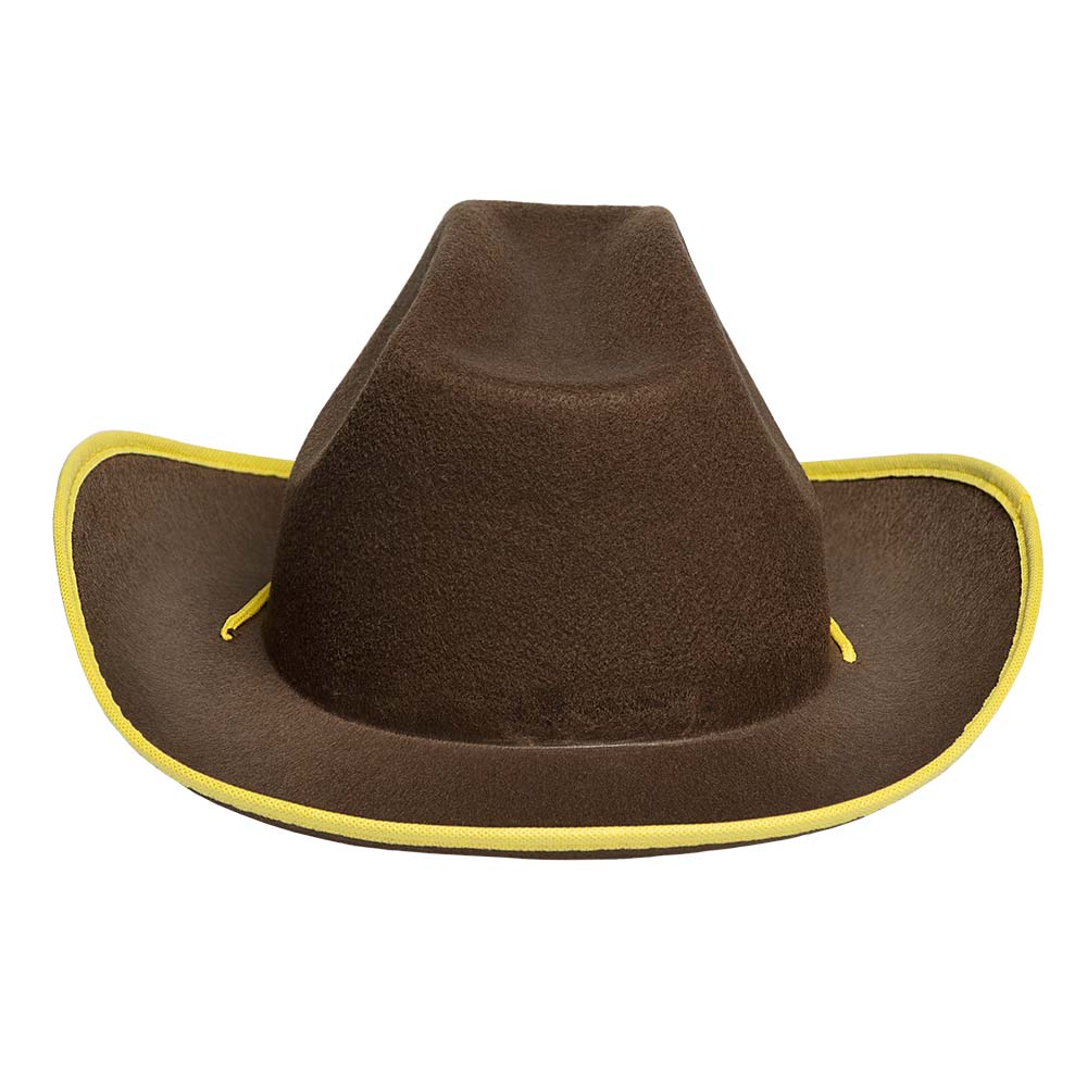 Chapeau Cowboy Sheriff Adulte - 5 modèles assortis