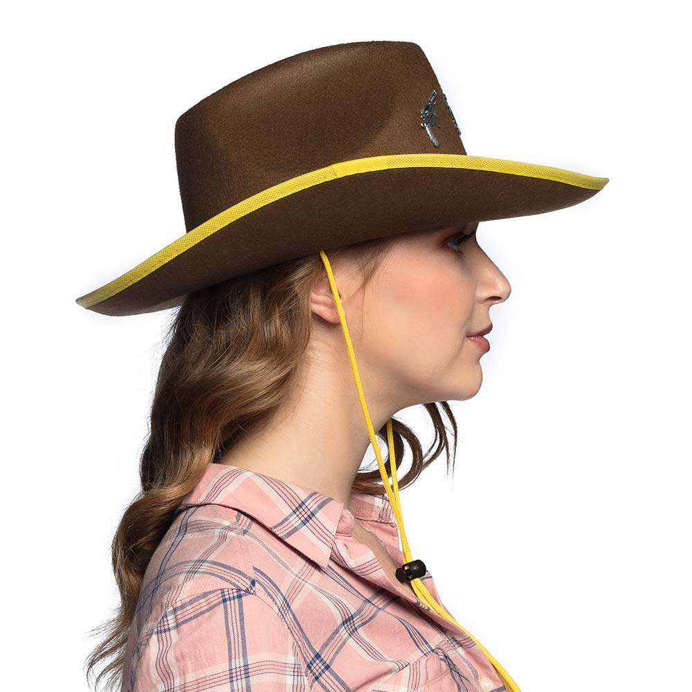 Chapeau Cowboy Sheriff Adulte - 5 modèles assortis