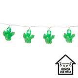 Guirlande Lumineuse Cactus LED Verte - Décoration Intérieur