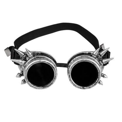 Lunettes Steampunk à Pics - Accessoire Gothique Rétro-Futuriste