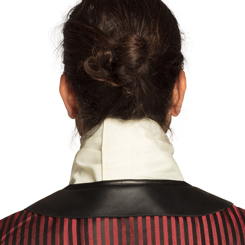 Jabot Blanc Vampire Aristocrate - Accessoire Déguisement