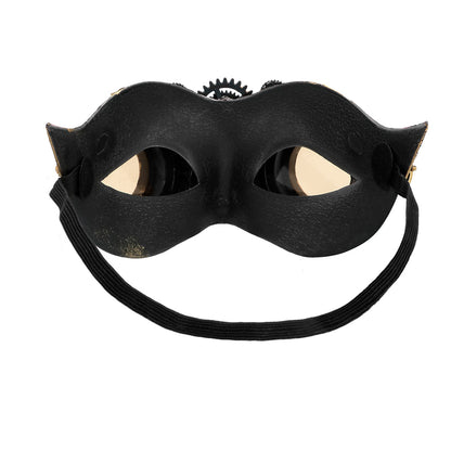 Lunettes Steampunk Doré Engrenages - Accessoire Costume Vintage