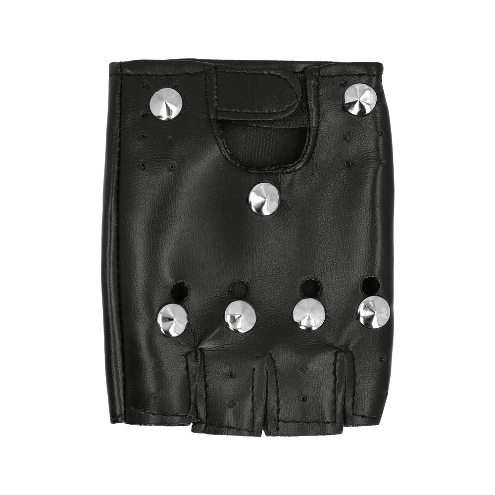 Set Accessoires Rock Studié 5 Pièces - Choker, Bracelets, Gants
