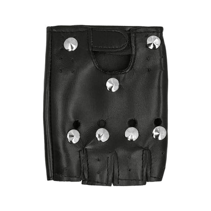 Set Accessoires Rock Studié 5 Pièces - Choker, Bracelets, Gants
