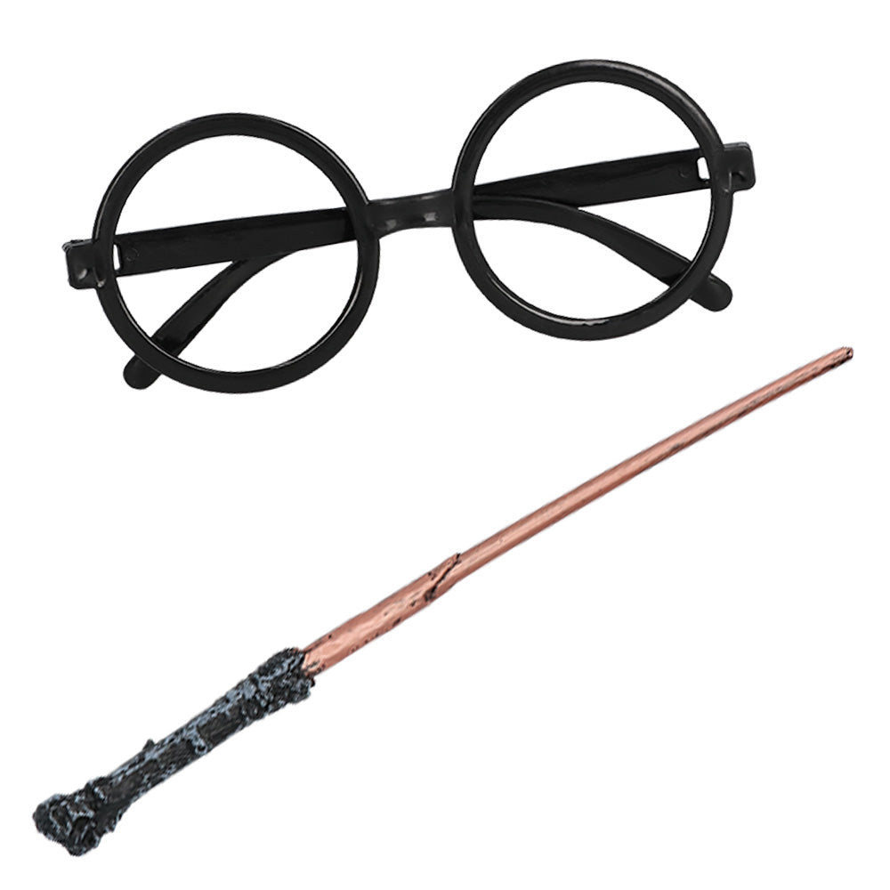 Baguette Magique Enfant Marron - Accessoire Déguisement Sorcier