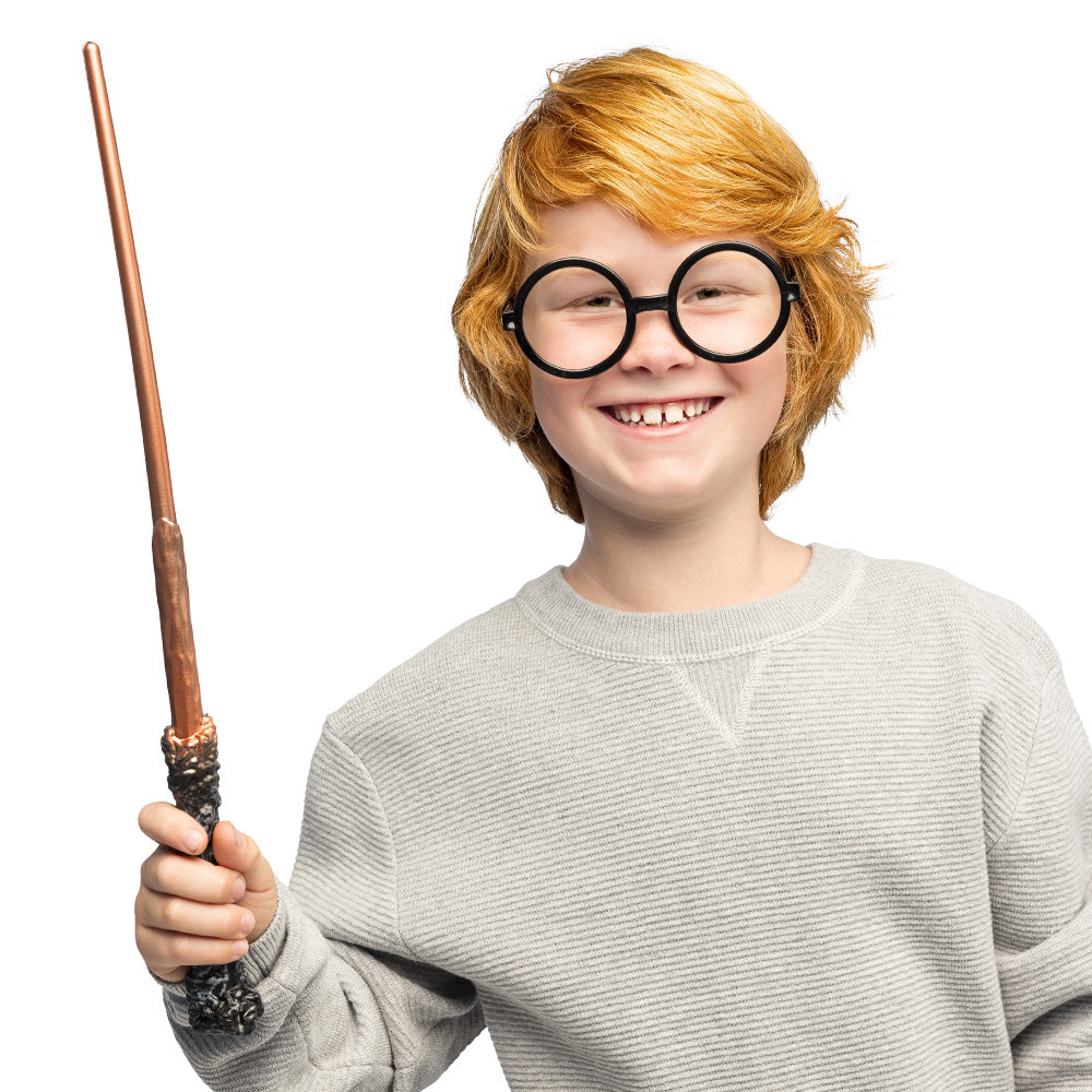 Baguette Magique Enfant Marron - Accessoire Déguisement Sorcier