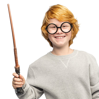 Baguette Magique Enfant Marron - Accessoire Déguisement Sorcier