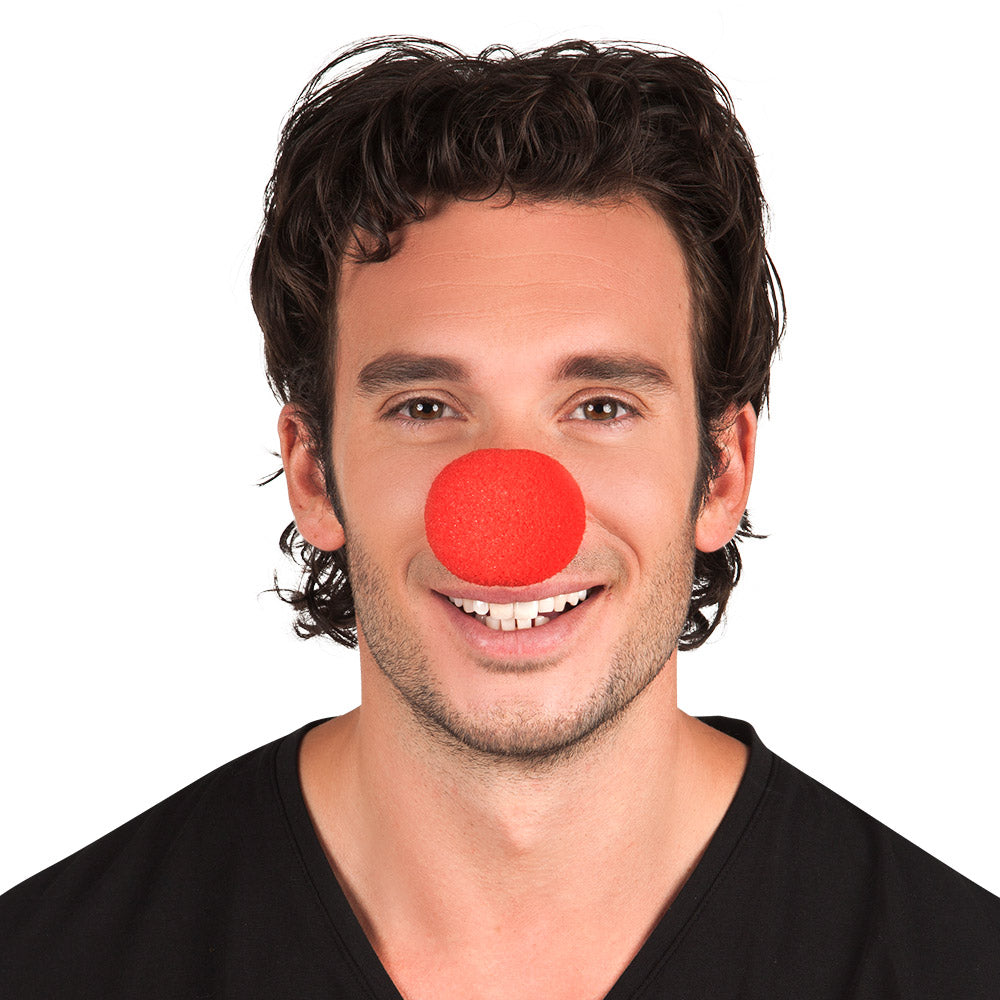 Nez de Clown Rouge Mousse - Accessoire Déguisement Cirque