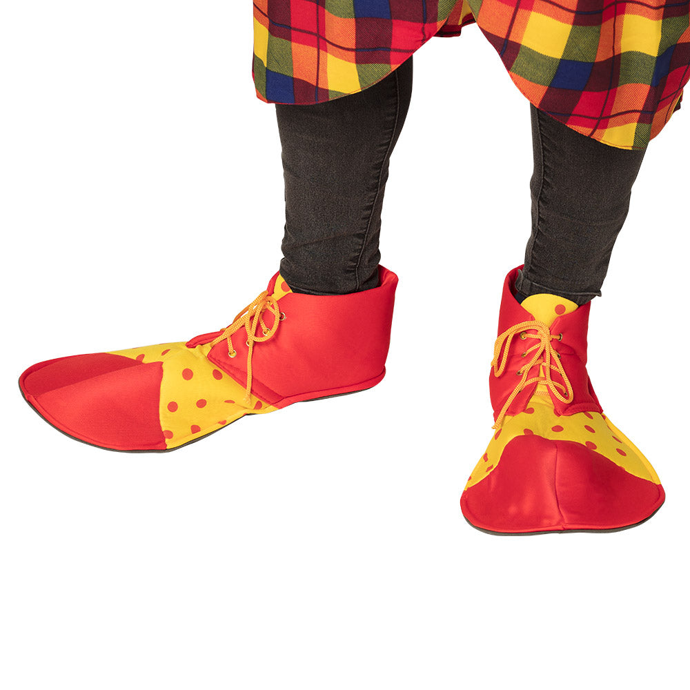 Chaussures de Clown Géantes Rouge et Jaune - Cirque & Fête