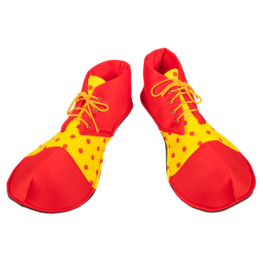 Chaussures de Clown Géantes Rouge et Jaune - Cirque & Fête