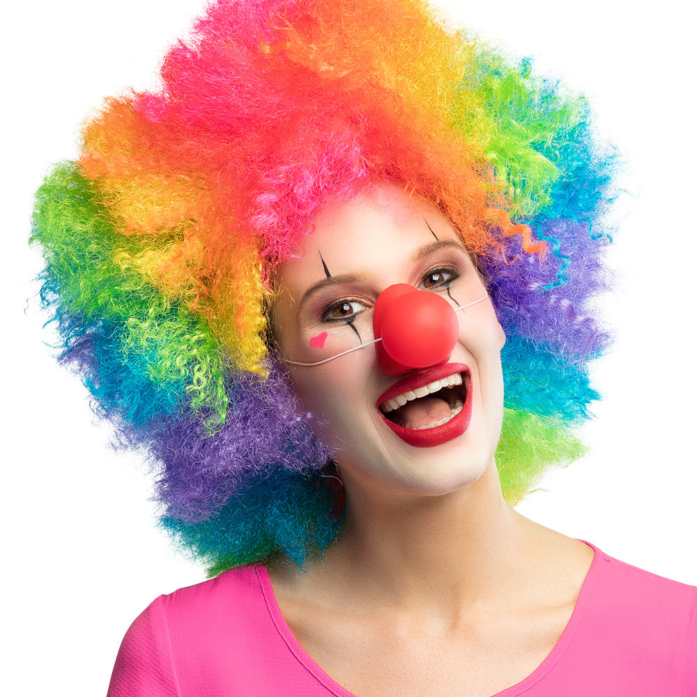 Kit Clown Nez Rouge + Noeud Papillon - Déguisement Cirque