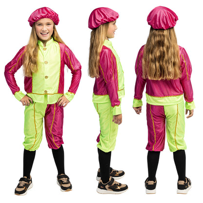 Déguisement Enfant Survêtement Coloré avec Bonnet - Années 80