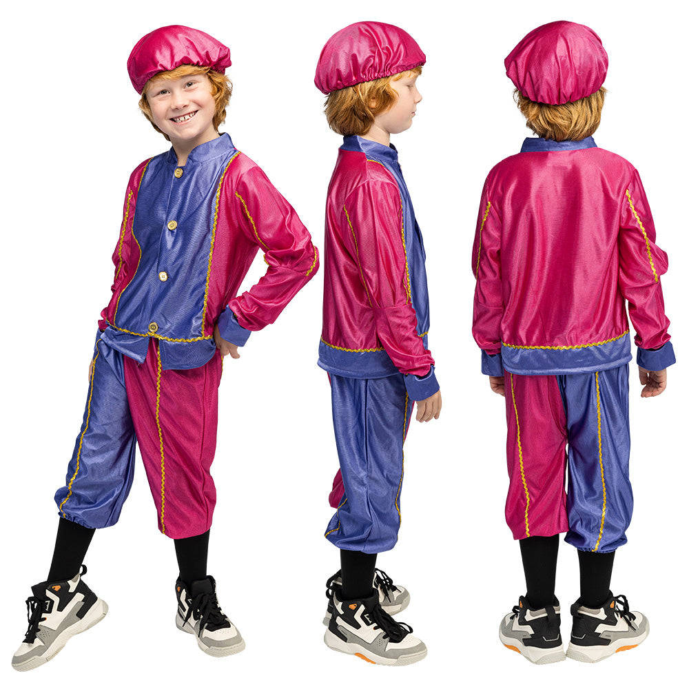 Déguisement Enfant Survêtement Coloré avec Bonnet - Années 80