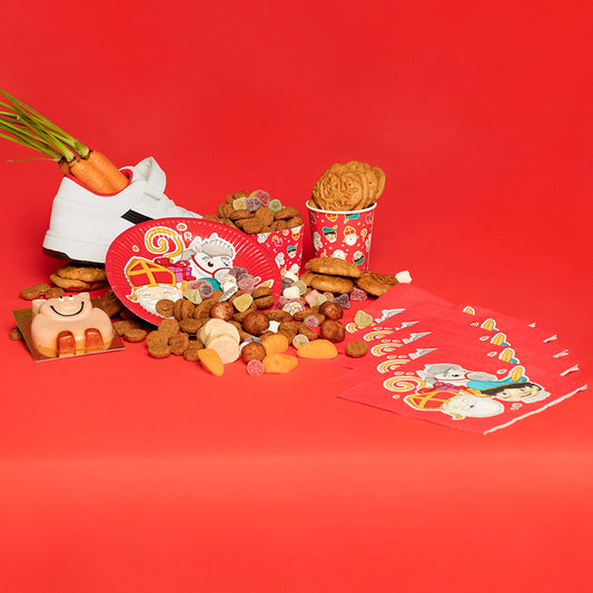 Assiettes Saint Nicolas Décoratives - Lot de 8 Pièces