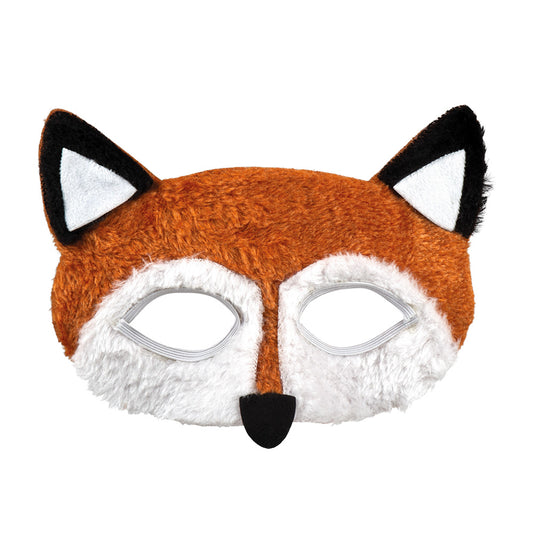 Masque Renard Roux Adulte - Déguisement Animal Carnaval