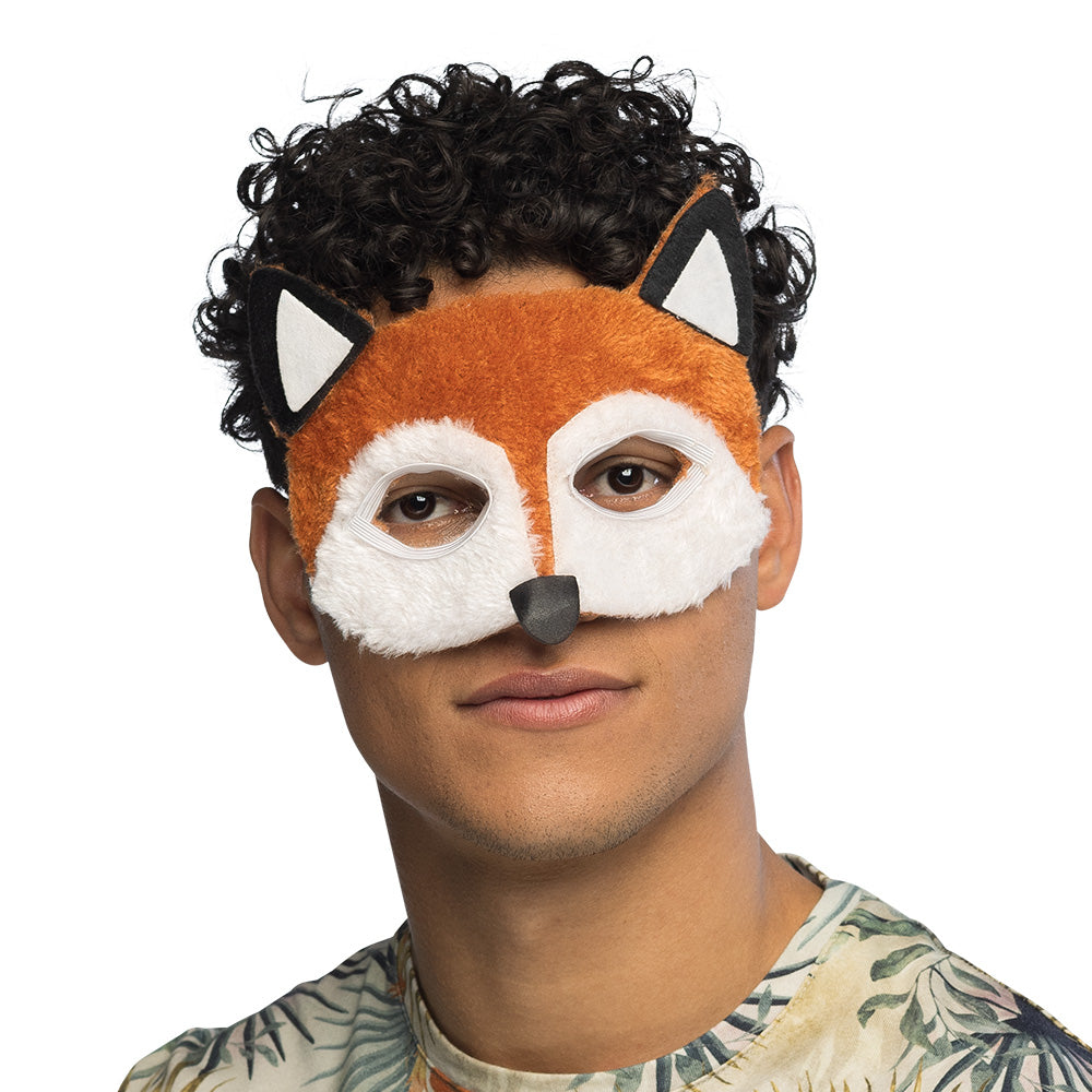 Masque Renard Roux Adulte - Déguisement Animal Carnaval