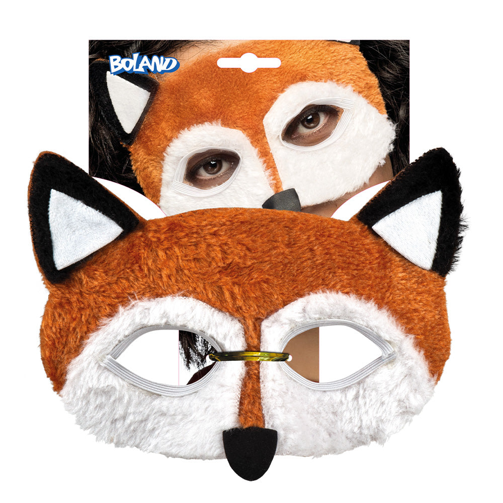 Masque Renard Roux Adulte - Déguisement Animal Carnaval