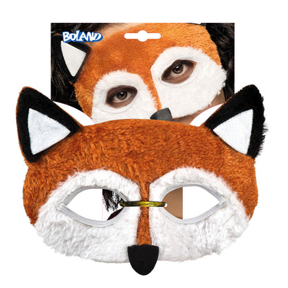 Masque Renard Roux Adulte - Déguisement Animal Carnaval